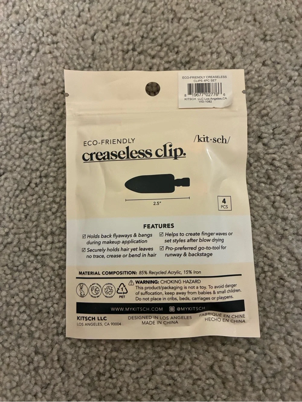 !NEW! Kitsch Eco Friendly Creaseless Clips